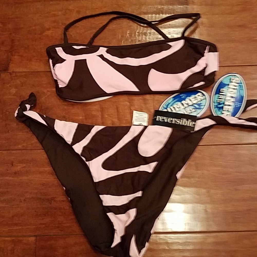 Swim Bikini Reversible. NWT